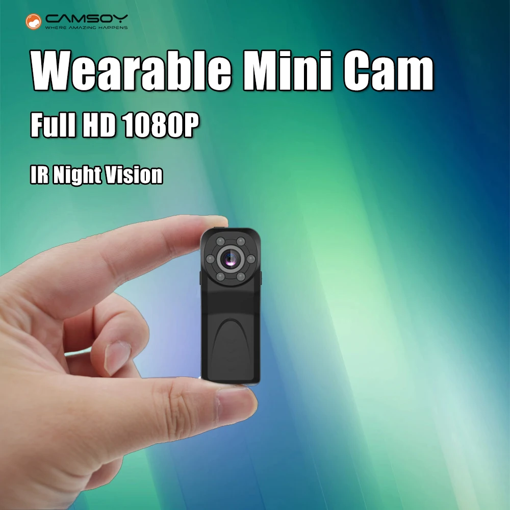 

Thumb Size Mini Camera 1080P 720P HD Night Vision Body Camera Video Voice Recorder Small Web Camera Motion Detection Mini DV Cam