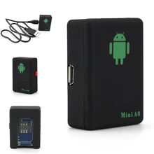 GPRS Tracker Mini A8 Rastreador Veicular Locator Real Time Car Kids Pet GSM/GPRS/LBS Tracking Power adapter High Quality