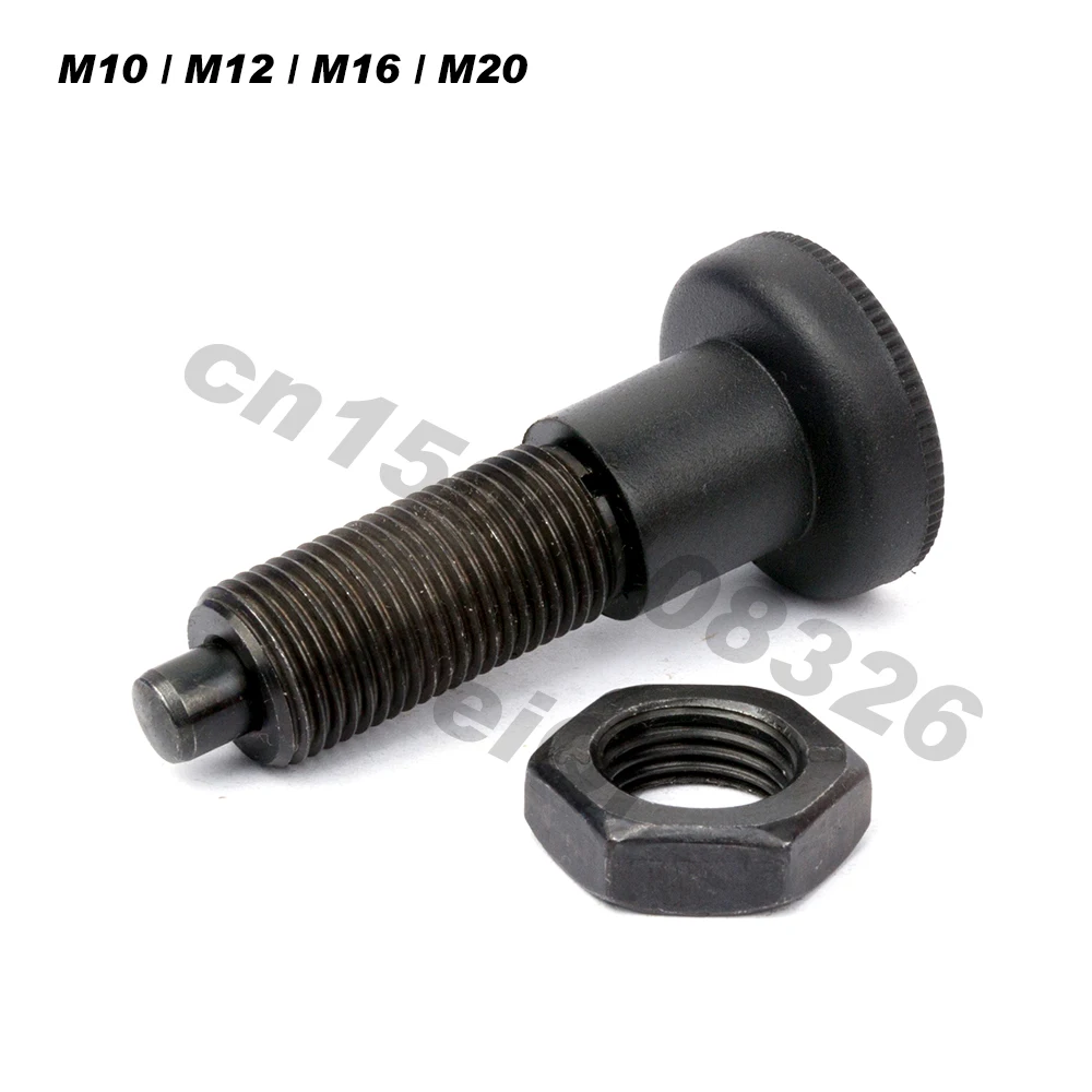 Indexing plungers pin without locking ,spring plunger,fine thread M10