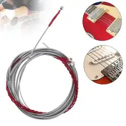 4 шт./компл. электронные басовые стальные струны ядро посеребренный сплав меди и никеля 0,43-0,71 дюйма