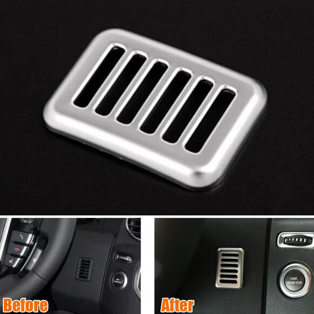 

BBQ@FUKA Car Interior Dashboard Microphone MIC Cover Trim ABS Frame Decor Fit For Land Rover LR4 Discovery4 2010-13 Car-Styling