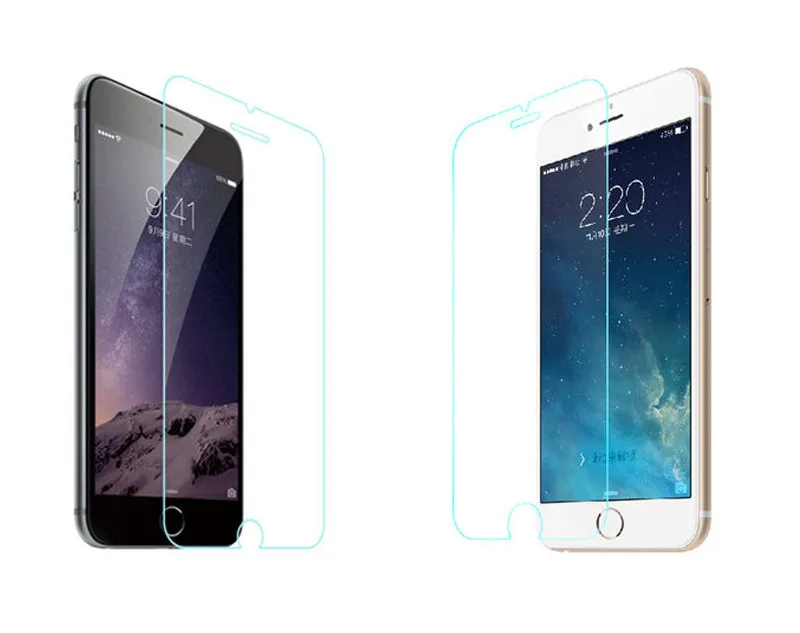 2.5D 9H защита экрана закаленное стекло для iPhone 6 6S 5S 7 8 SE 4S 5 5C XR XS Max закаленное стекло для iPhone 7 6 6S Flim glass