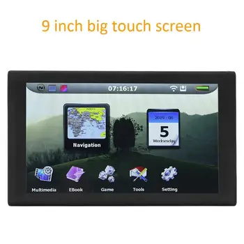 

9 Inch HD Touch Screen Navigator Truck Bus Auto GPS Navigation Multi media functions Capacitive Europe Map Sat Truck