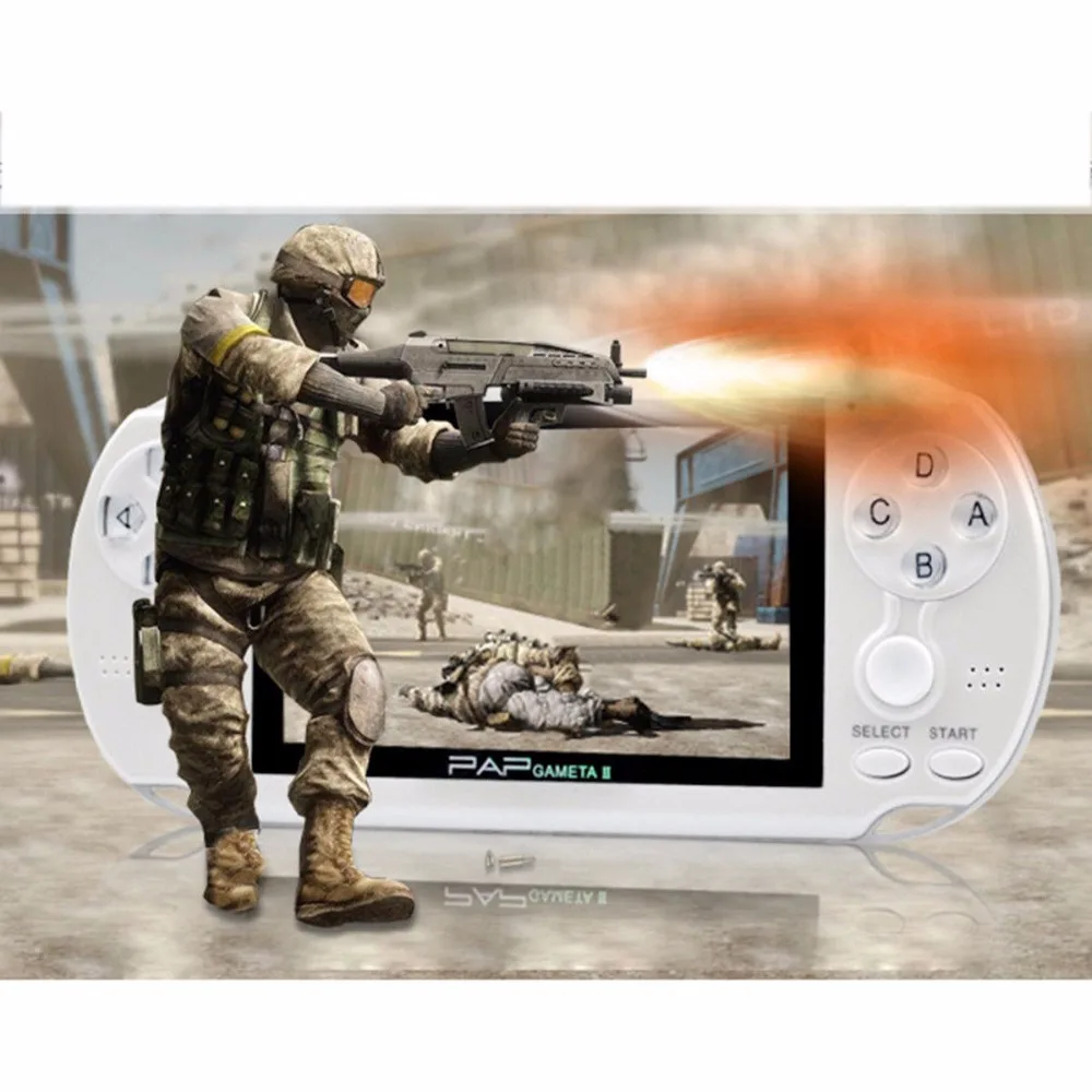 Портативные игровые консоли PAP Gameta II портативные 64 битные ретро видео игры плееры