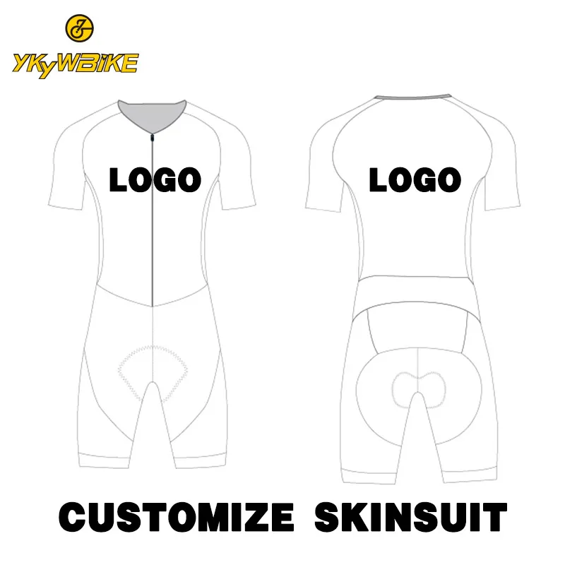 YKYWBIKE Pro Джерси для велоспорта мужские и женские командные гонки MTB велосипедная одежда Ropa Ciclismo доступная на заказ - Цвет: Cycling skinsuit