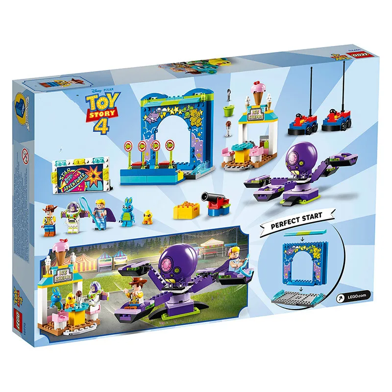 

Toy Story 4 Buzz Lightyear and Hudi's Carnival Compatible 10770 Early Childhood Educational Toys for Children