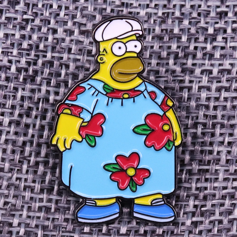 

Homer Enamel Pin Badge