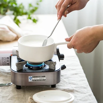 

creative single pot cooking noodles numbers matte ceramic pot milk pot rice paste pot