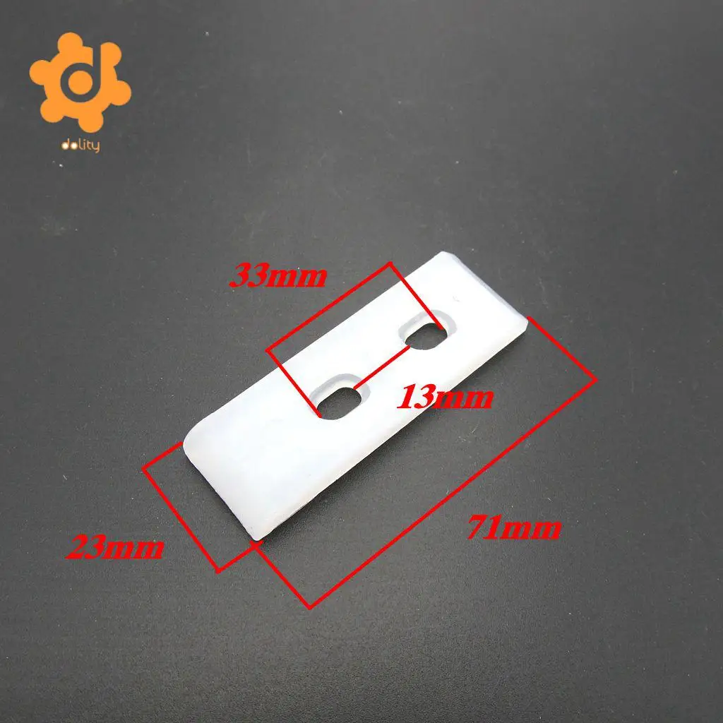 dolity Swing Arm Chain Guide Slider for 110cc 125cc 140cc Pit Pro Quad Dirt Bike ATV