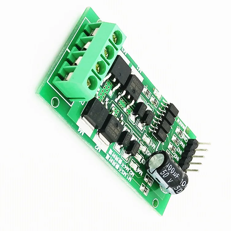 

DC motor drive module / board H bridge high power forward and reverse brake PWM speed 5/12 / 24V