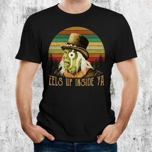

The Mighty Boosh Eels Up Inside Ya Vintage Men's Black T Shirt Cotton S-3XL