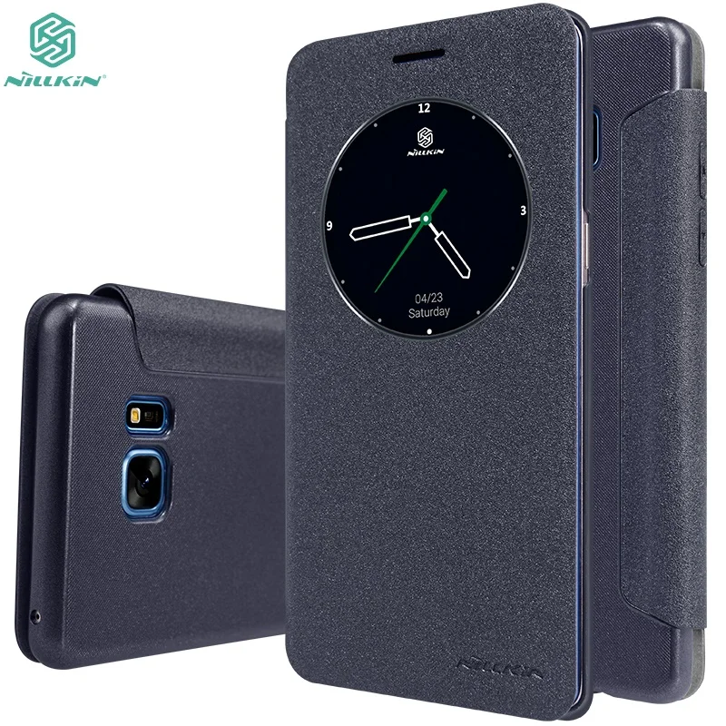 Case For Samsung Galaxy Note 7 / Note 7FE NILLKIN Sparkle Flip Leather Cover Case For Galaxy Note 7 FE with Sleep Function Case For Samsung Galaxy Note 7 / Note 7FE NILLKIN Sparkle Flip Leather Cover Case For Galaxy Note 7 FE with Sleep Function