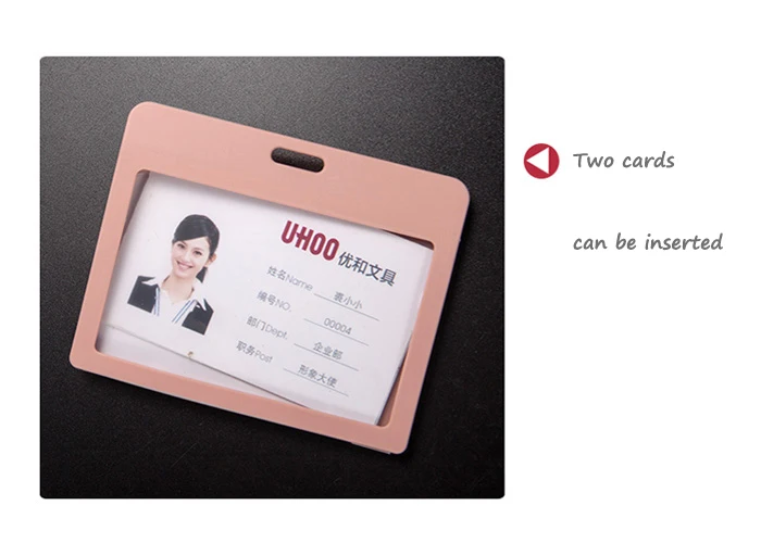 Водостойкие PP выставочные карты держатель для бейджа ID Card Имя тег ремешки канцелярские принадлежности оптовая продажа