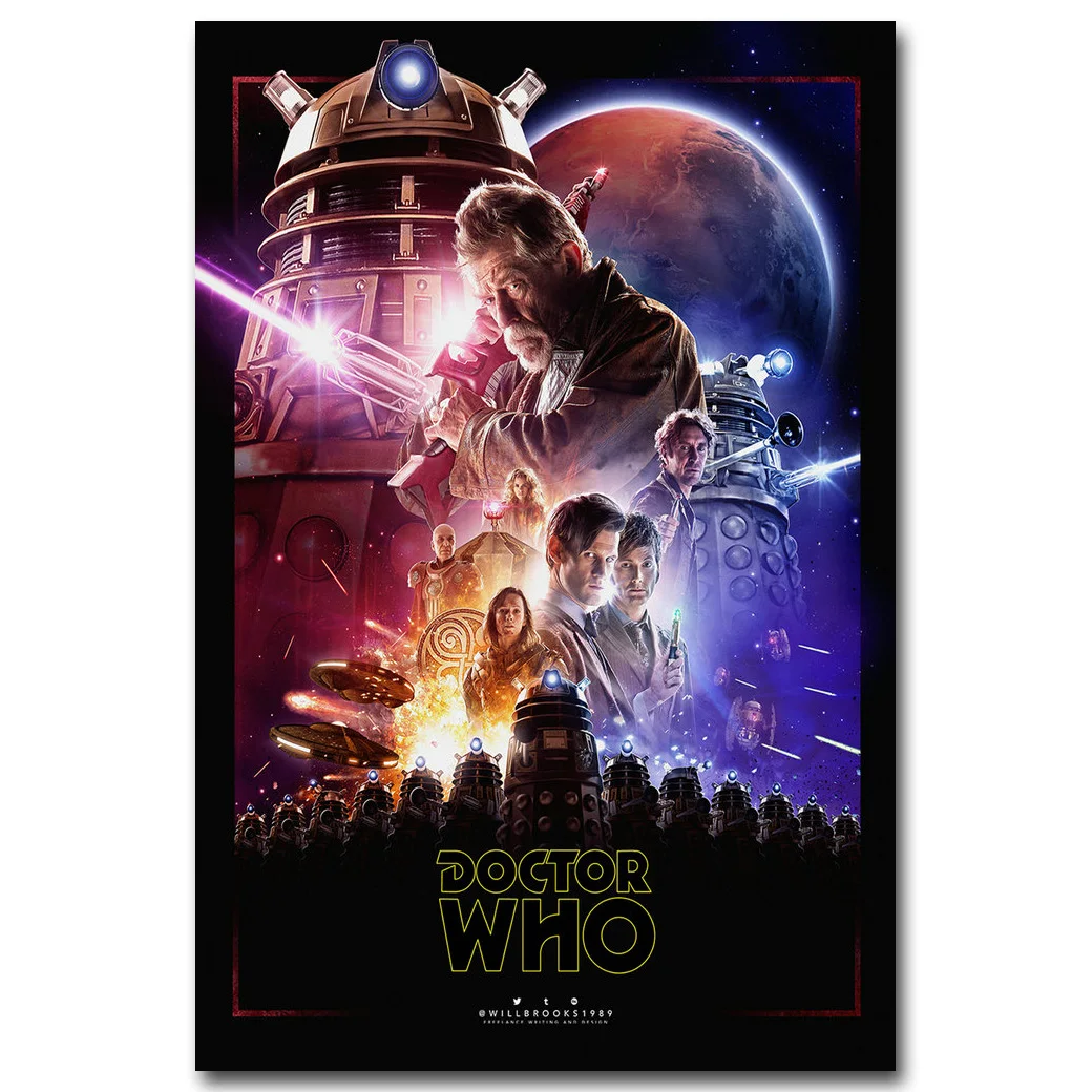 Doctor Who Season 10 TV Series Silk Poster 13x18 24x32 inch 001