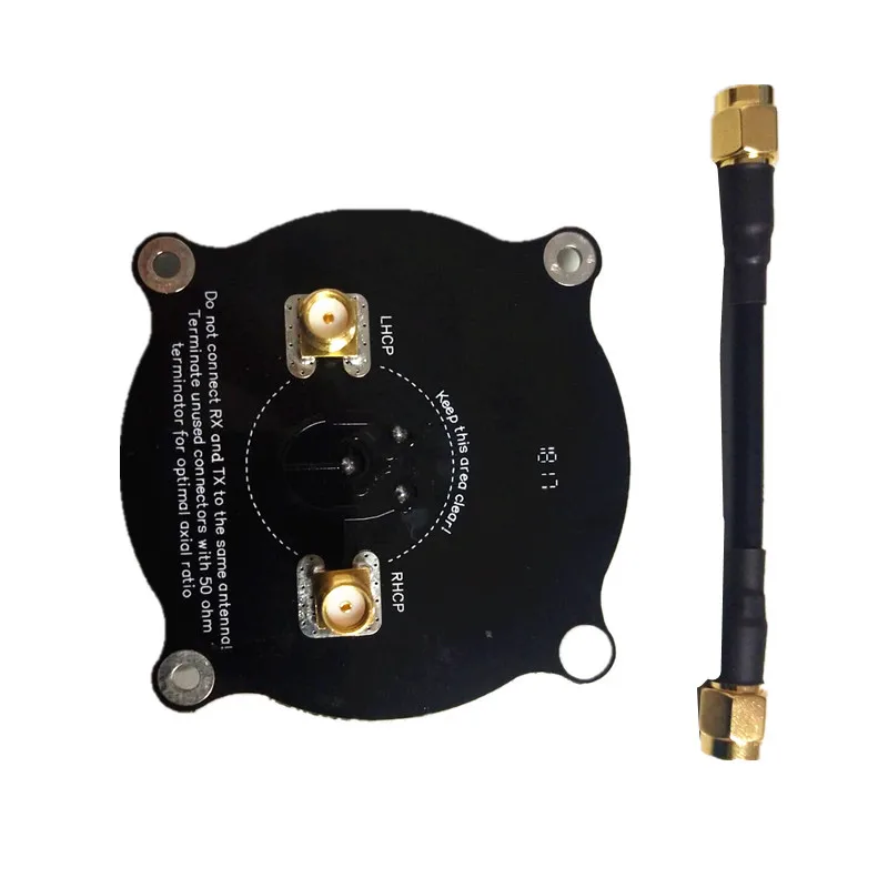 Pagoda Pro 5.8 Ghz Panel Antenna Patch Antenna Omnidirectional Triple Feed Antenna for FPV Racing Drone Fatshark Goggles (7)