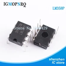 50 шт./лот LM358P DIP8 LM358 LM358N операционный усилитель op amp двойной op amp