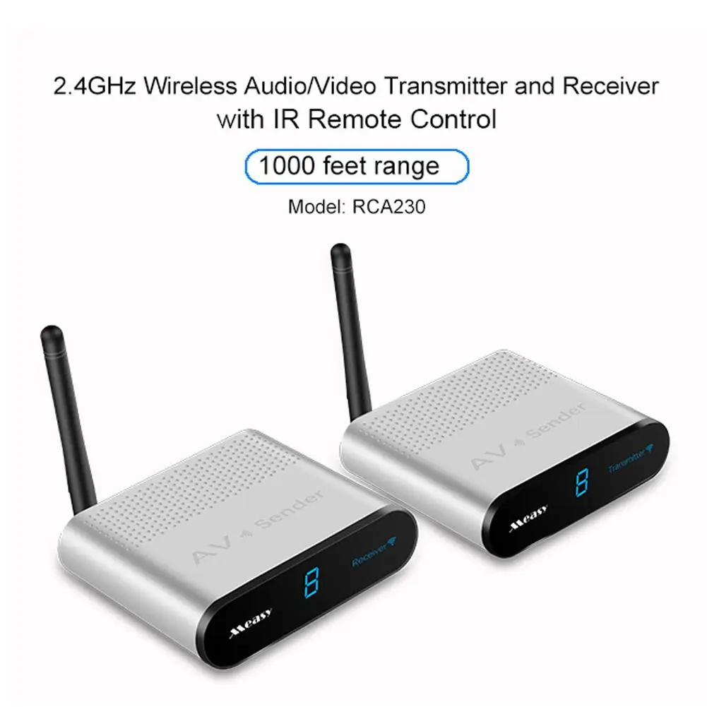 

new Measy AV230 2.4G 300M Audio Video IR Wireless Transmitter Receiver for DVD TV