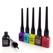 Жидкая подводка для глаз, Водостойкая Подводка для макияжа, подводка для глаз, карандаш, основная красота, косметическая подводка для глаз, цветная упаковка, водостойкий макияж 8W1