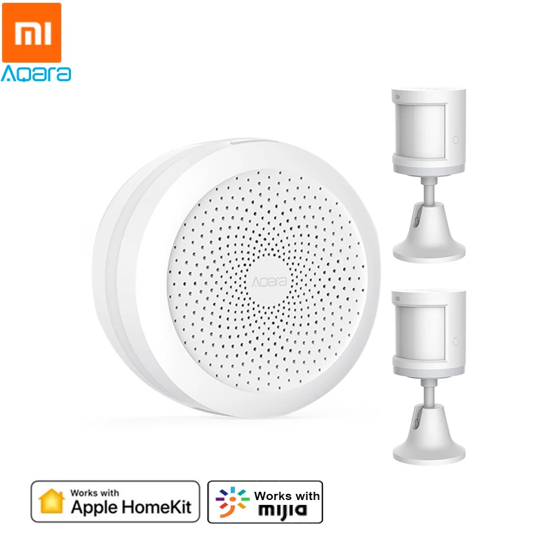 

Bulk Sale Xiaomi Aqara Hub Gateway Human Body Motion Sensor Zigbee Connection Work with Apple HomeKit Mijia App via Android&iOS