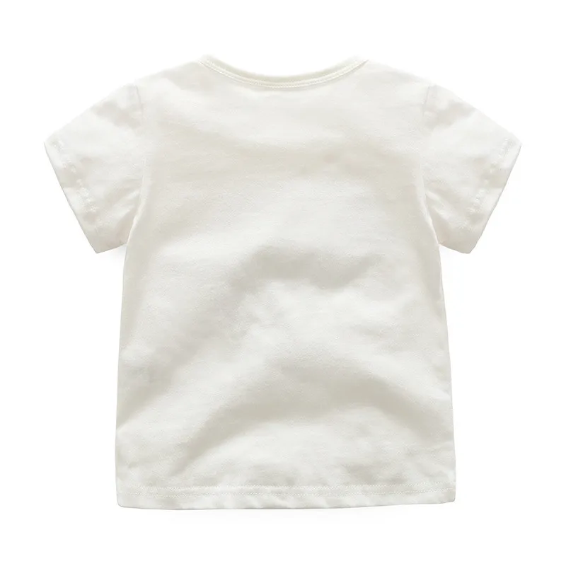 2017 Boys Summer T-Shirts Kids Clothes Baby Cotton T-Shirt Roupas Infantis Menino Short Tees Camiseta Vetement Enfant Garcon Boy12