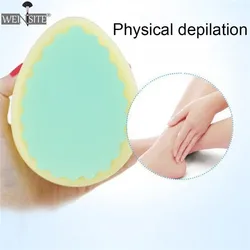 3 Shapes Magic Painless Hair Removal Sponge Soft Cute Lovely Women Depilation Tools Skin Care Sponges Beauty Ladies 3 Shapes Magic Painless Hair Removal Sponge Soft Cute Lovely Women Depilation Tools Skin Care Sponges Beauty Ladies