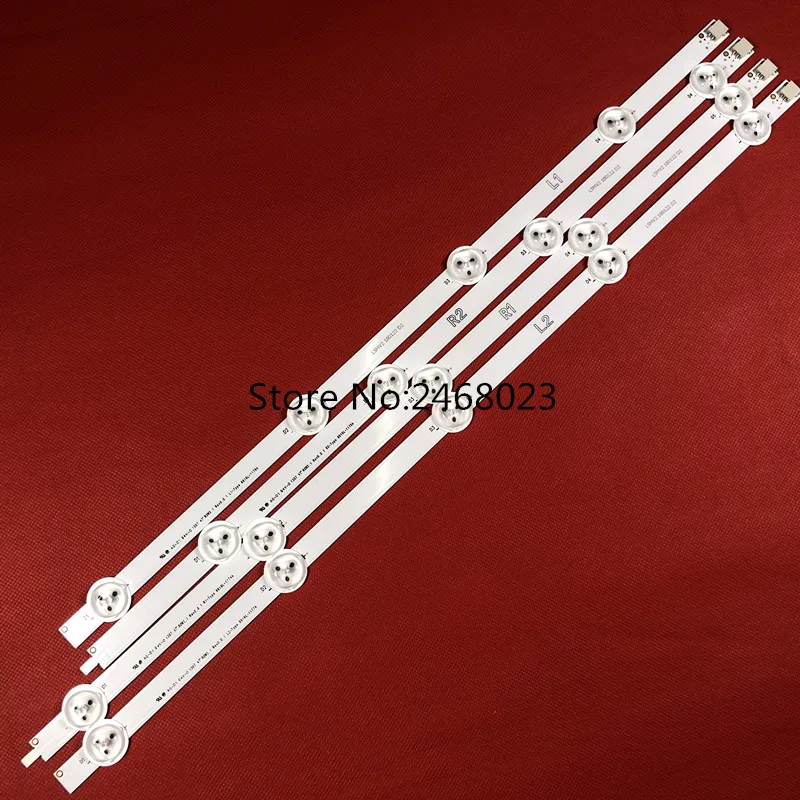 12-Piece Set: NEW 47 LG 47LN5400-CN 47LA620V LED Strip 6916L-1174A 6916L-1175A 6916L-1176A 6916L-1177A (3*R1, 3*R2, 3*L1, 3*L2) for Enhanced Lighting image 3