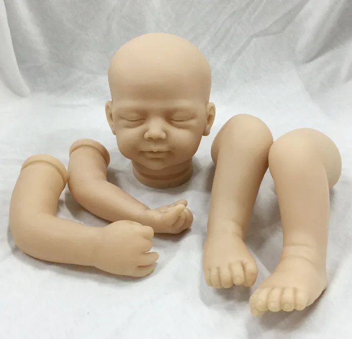 Unpainted 20inch Reborn Doll Kits Handmade DIY Baby Doll Model