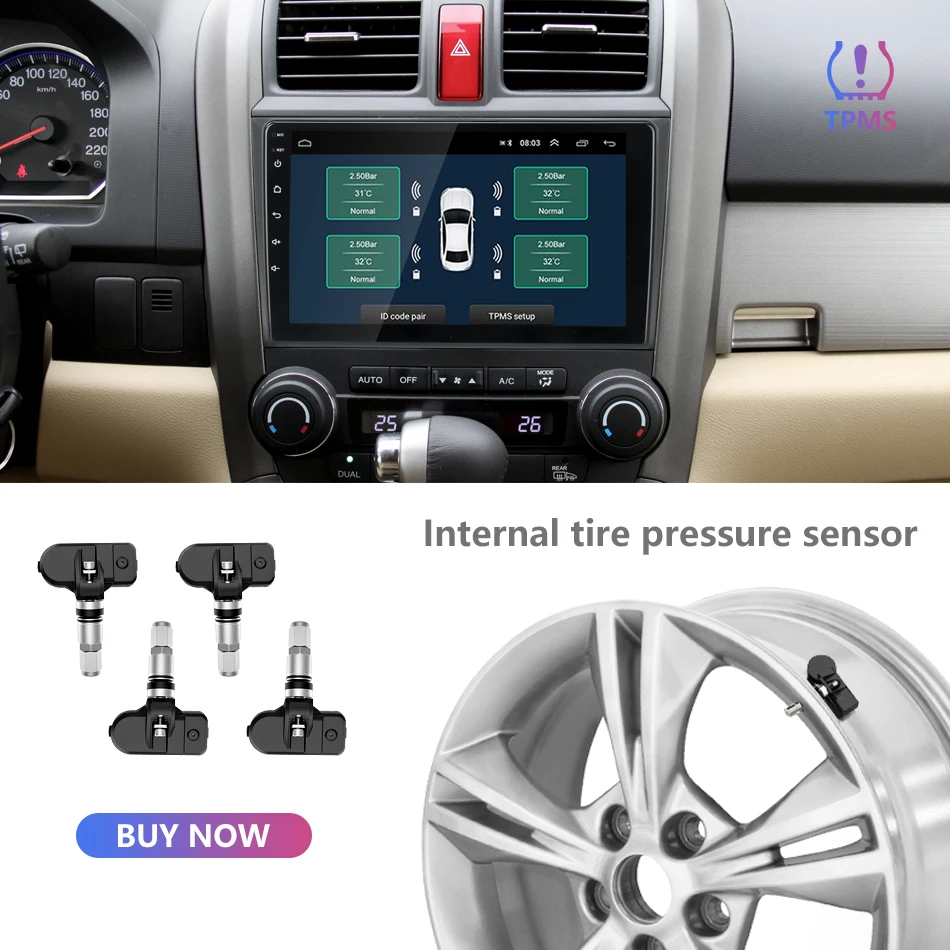 Sale Jansite 9" Car Android Radio for Honda CRV CR-V 2007 2008 2009 2010 2011  Multimedia player Navigation GPS 4G WIFI IPS screen 11