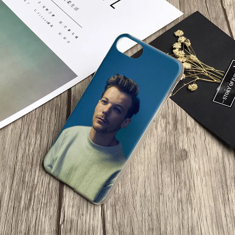 Louis Tomlinson Coque Fashion For Apple iPhone X 8Plus 8 7Plus 7 6sPlus 6s 6Plus 6 5 5S SE 4s 4 Phone Case Shell Cover