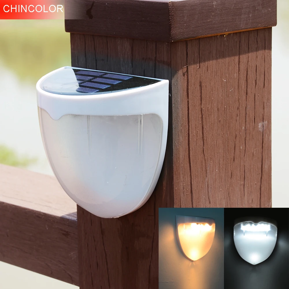 Kopen CHINCOLOR Mooie Power Panel Solar Licht Waterdichte Solar LED Licht voor Outdoor Tuin Landschap Gazon Hek Muur gang AF