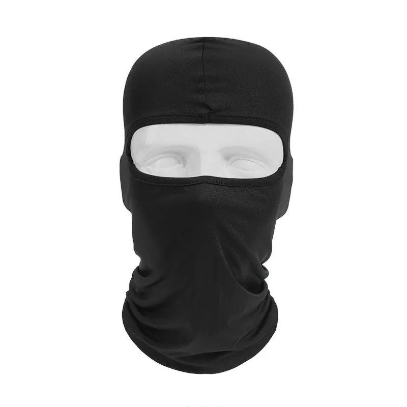 Мотоциклетная маска для лица термальная синтетическая шелковая ультра тонкая летняя крутая Лыжная маска для лица шлем Балаклава шляпа гоночный головной убор