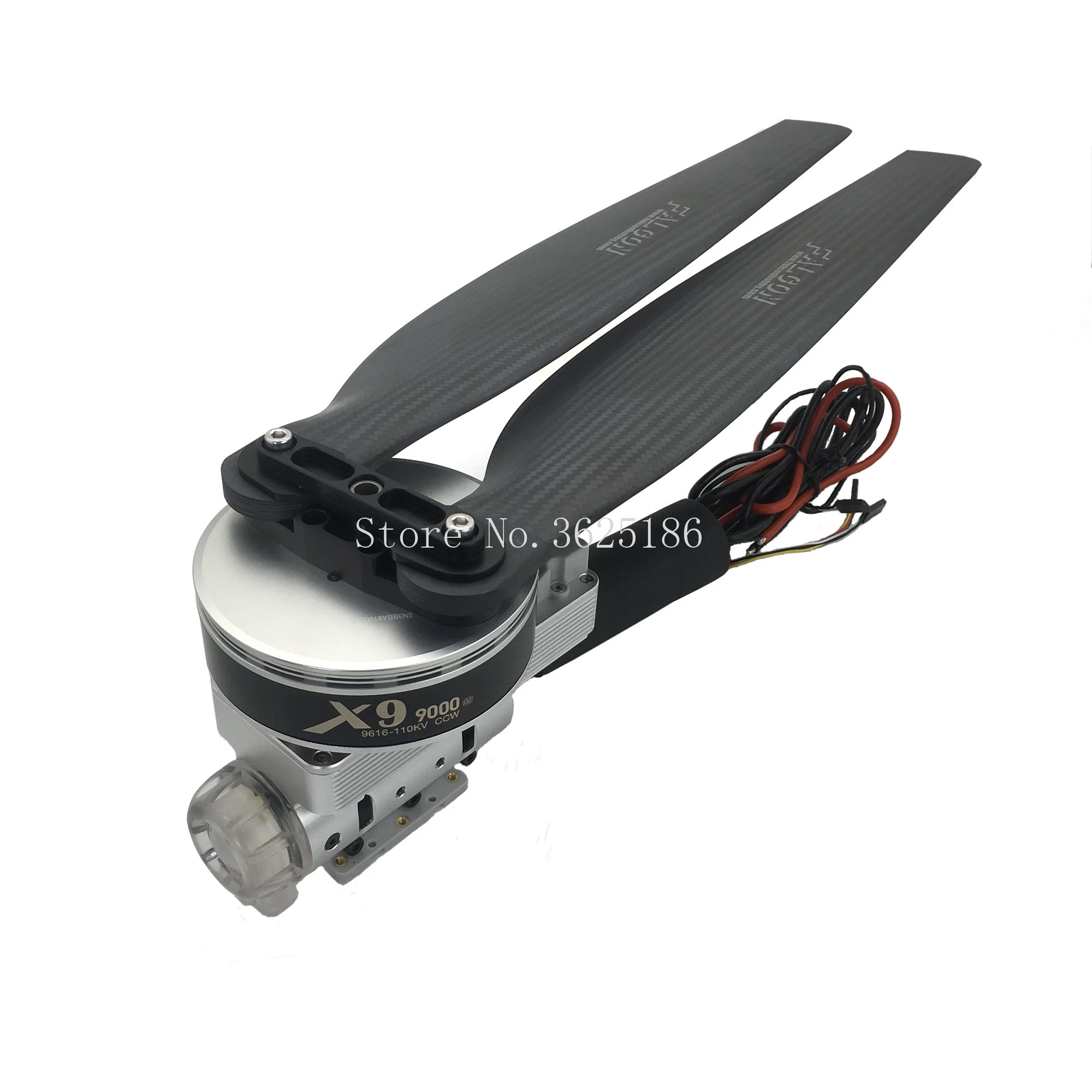 

Hobbywing X9 Power System 120A-FOC ESC 34.7 inch propeller 105KV motor for DIY 16L 20L multirotor agricultural spraying drone
