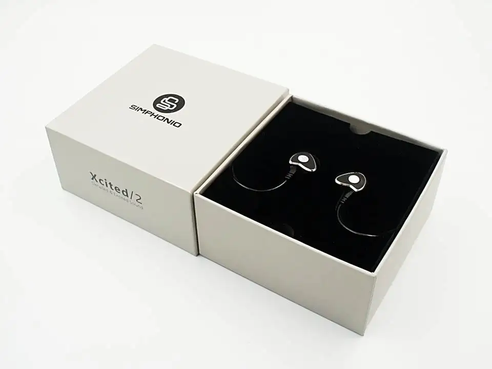 Simphonio Xcited2 XC2 Dynamic Driver HiFi Music Audiophile Monitor Stereo MP3 In ear Earphone IEMS Earbuds
