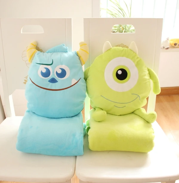 Плюшевое одеяло IVYYE Sulley Monster Mike аниме плюшевые аксессуары Плюшевая Кукла Мягкие