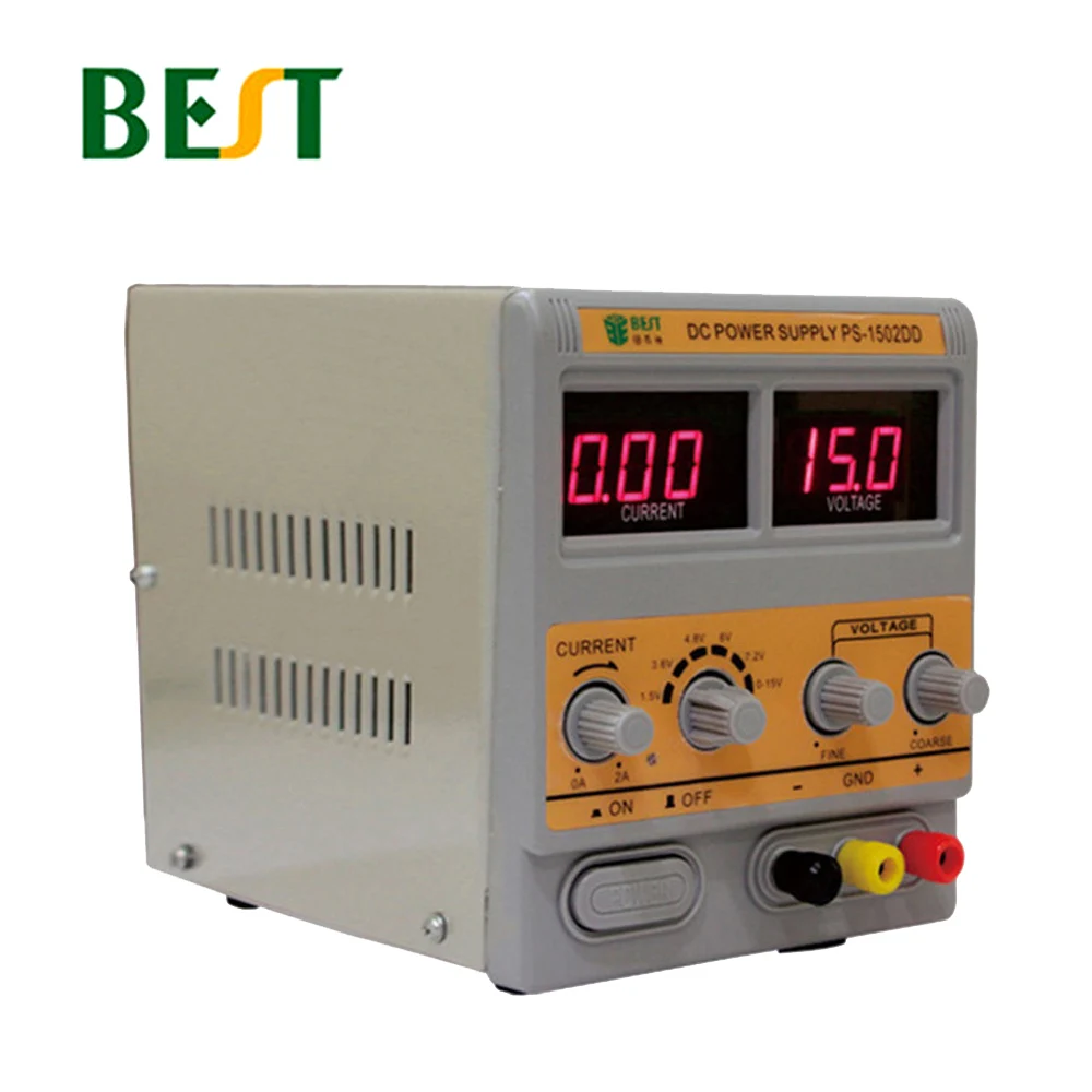 1502DD BEST Mobile Phone Repair Dedicated Power Supply Adjustable Power Supply 15V2A High-Precision