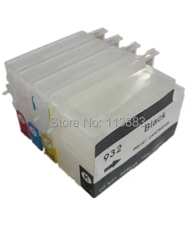 Cartucho de tinta recargable para impresora HP Officejet Pro, compatible  con 932, 933, 6100e, H611a/6600e, H711a, H711g/6700, H711n/7110, H812|ink  cartridge|ink cartridge for hpcartridge for hp - AliExpress