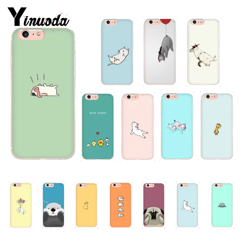 Чехол Yinuoda для iPhone 8 7 6 6S Plus X XS MAX 5 5S SE XR 10 11 11pro 11promax|Бамперы| |