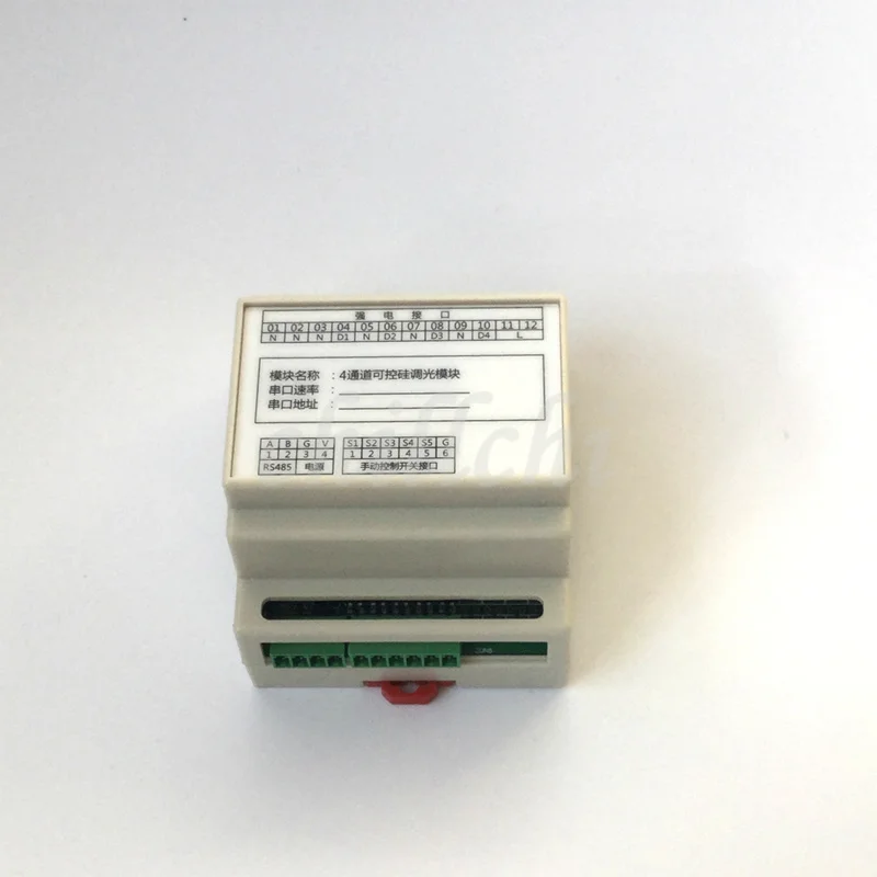 4 канала тиристорный диммер модуль RS485 Modbus