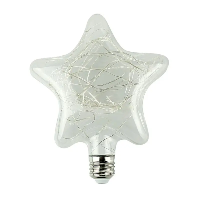

twinkle star fairy light bulb led rgb E27 holiday party decor bulb table lamp night lights red