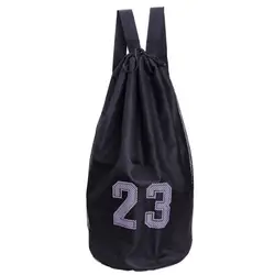 Большой ёмкость спортивные принадлежности ткань Оксфорд сетчатый рюкзак износостойкие футбол фиксатор шнурка баскетбол сумка Открытый