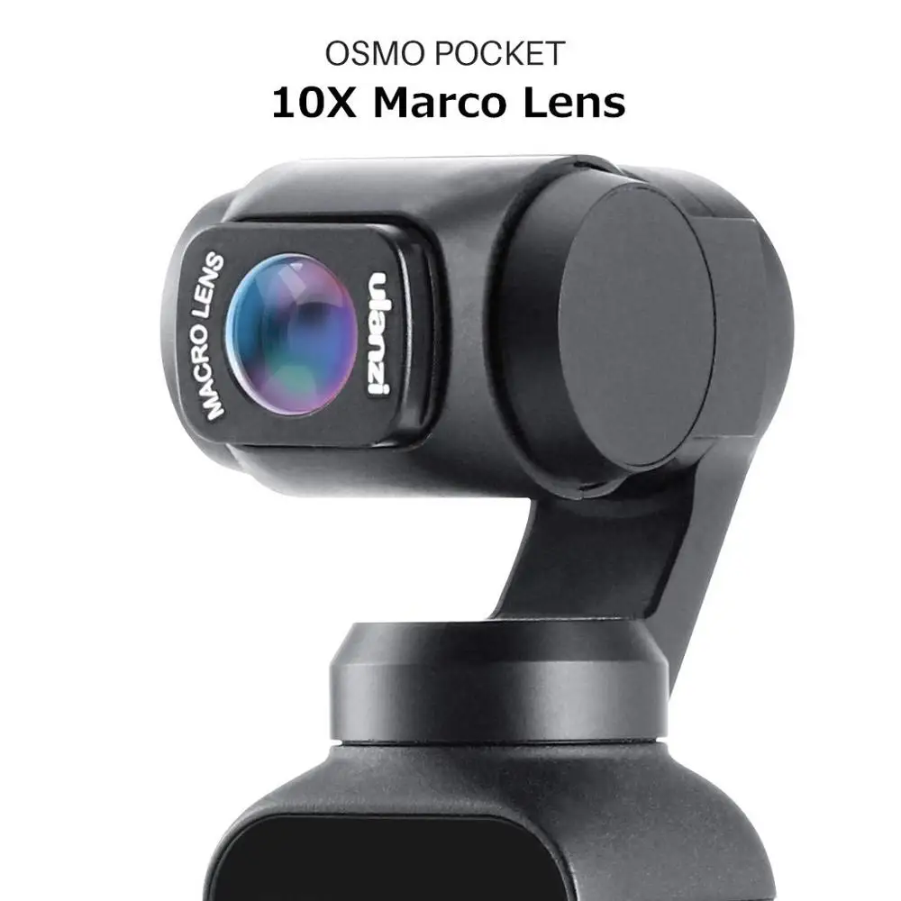 

Super Marco Lens for OSMO Pocket Magnetic Structure Camera Handheld Gimbal Stabilizer Accessories 10X Marco Camera Lens
