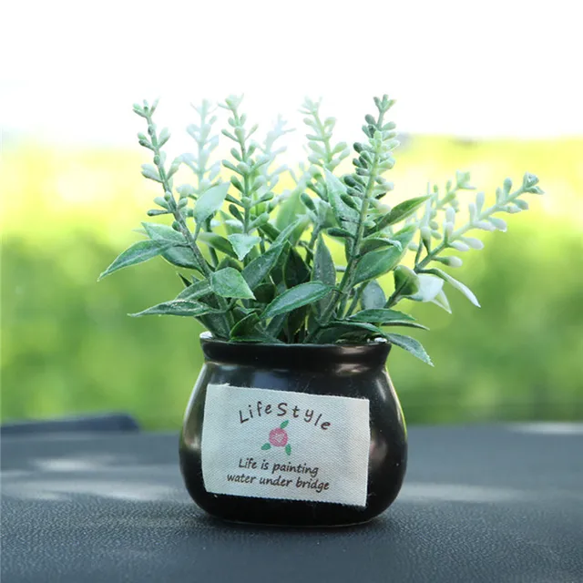 Artificial Plants Decoration Car Ornament Automotive