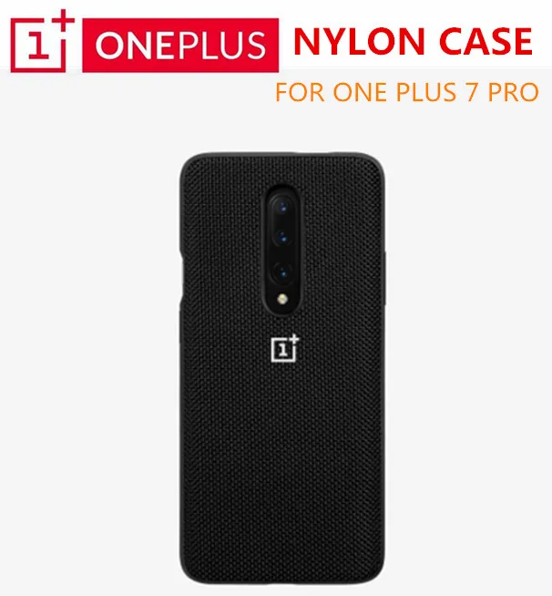100% официальная задняя крышка для OnePlus 7 pro защитный чехол оригинальный нейлоновый