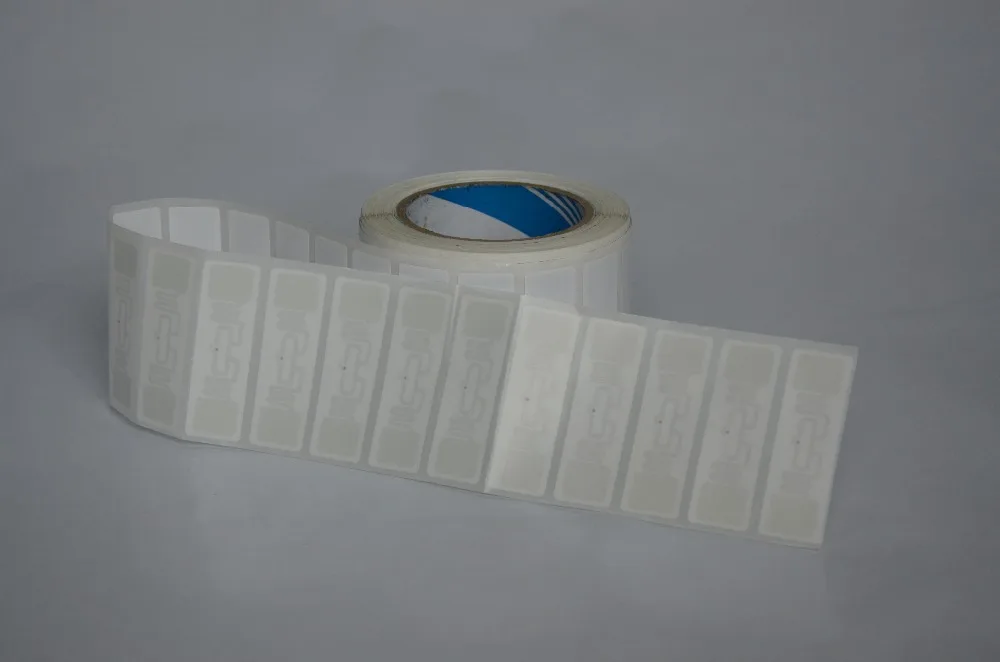 9662 ISO 18000 6C Alien H3 74x23 UHF Метка RFID Клейкая метка инкрустация 100 шт./лот Бесплатная