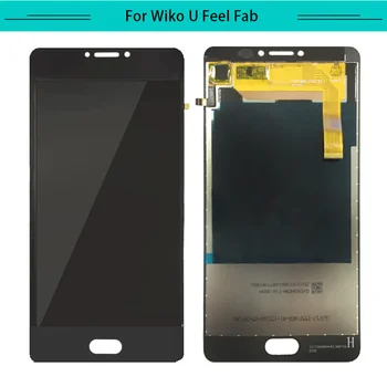 

1pc For Wiko U Feel Fab LCD Display Assembly Complete with touch Screen Replacement Free Shipping