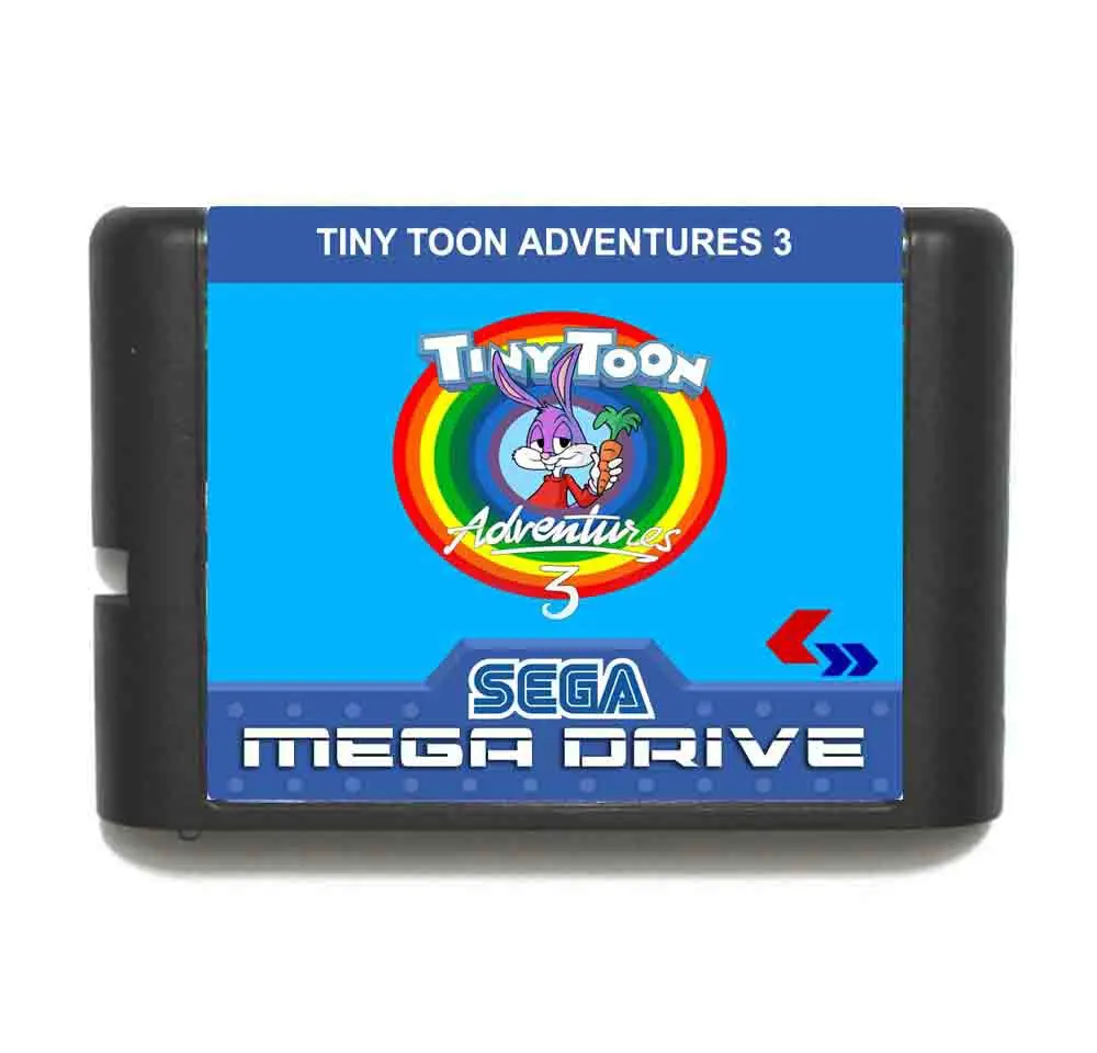 

Tiny Toon Adventures 3 16 bit MD Game Card For Sega Mega Drive For Genesis