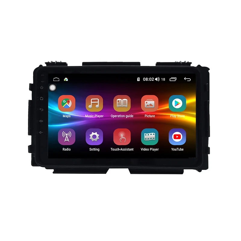 Best HRV Android 9.0 8-core 4+64g navigatie auto stereo navigation radio con android for 2015-2018 Honda HRV 1
