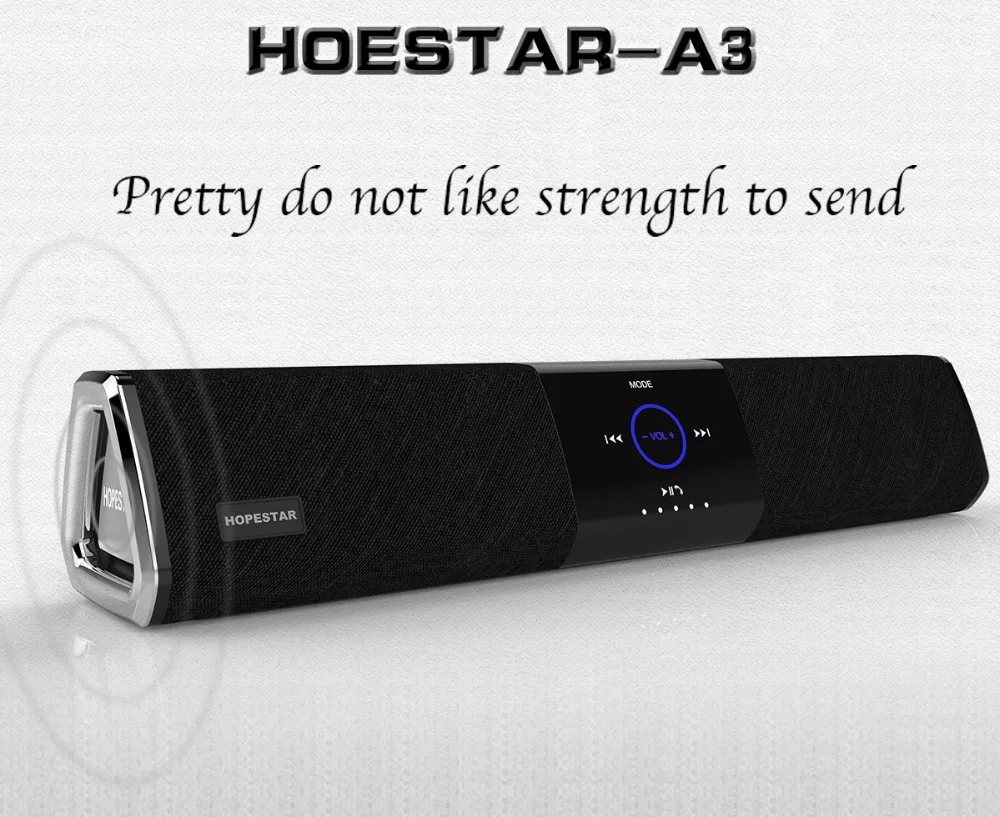 HOPESTAR A3 беспроводной домашний кинотеатр 2,1 Bluetooth Колонка Саундбар двойной сабвуфер громкий динамик стерео объемный заряд для телевизора