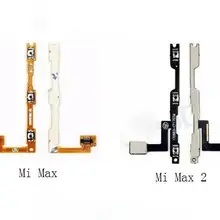 Для Xiaomi Mi Max 2 Max 3 кнопка включения и выключения питания гибкий кабель переключатель включения выключения громкости гибкий кабель, сменные детали
