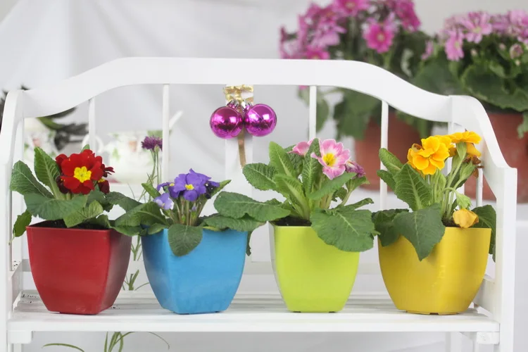 Small natural fiber florist breathable eco friendly flower pot